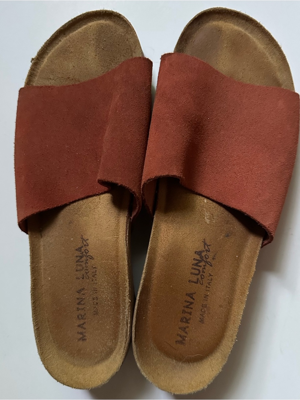 ✨5/$25 Marina Luna Made In Italy Slip On Comfort Sandal